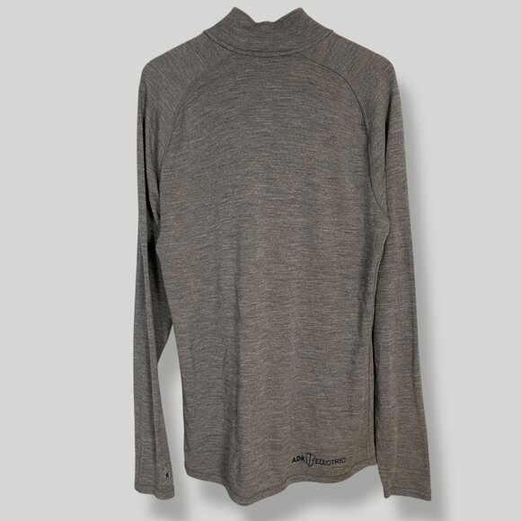 Smartwool Pullover Sweater Merino Wool Men XXL Logos Machine Washable Mended - Picture 2 of 16